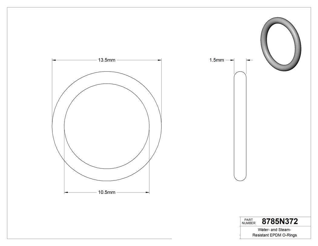 Technical drawing - 8785N372